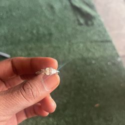 Sterling silver Diamond Ring