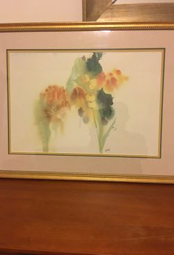 Barbara Nechis Watercolor Abstract Painting