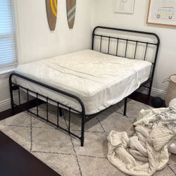 Black Bed Frame For Full Size Bed 