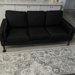 Wayfair Small Couch with Charging Ports and Side pocket (Pick Up In Arcadia )