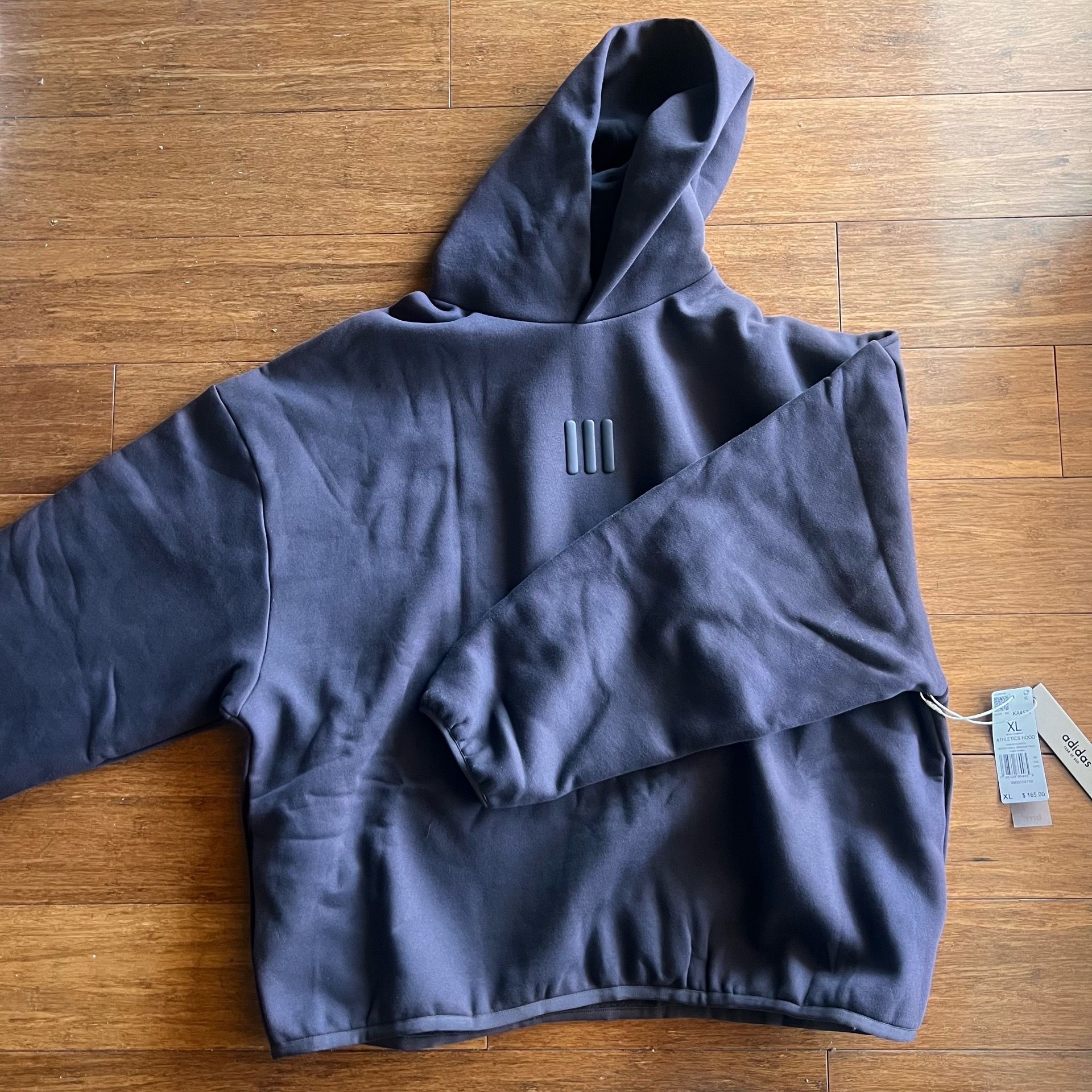 Adidas x Fear of God brown hoodie size XL
