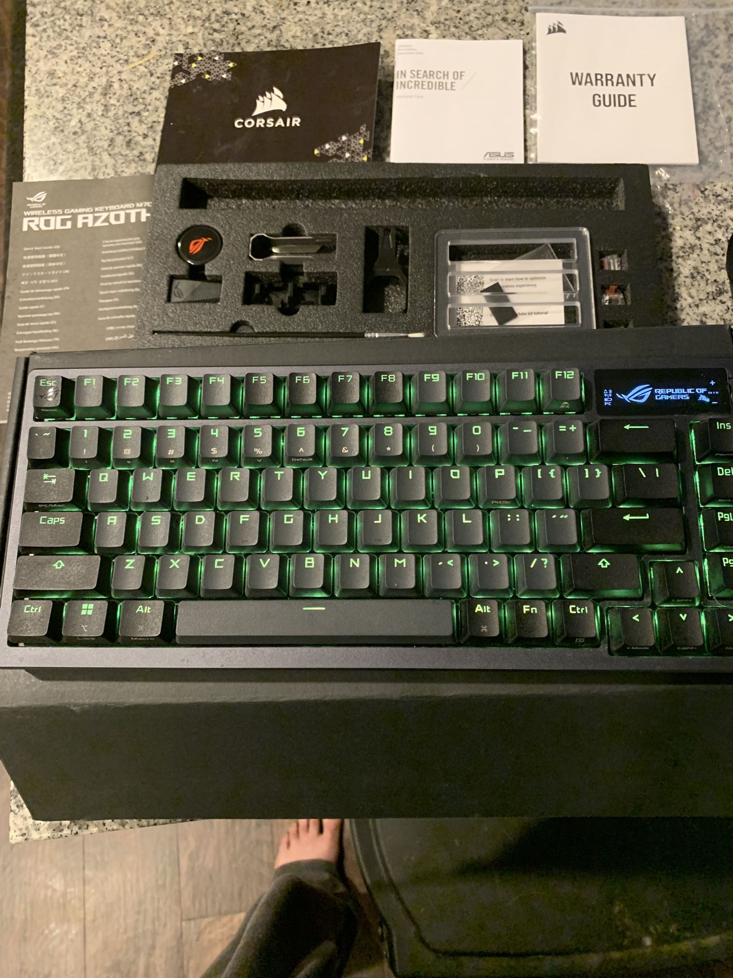ASUS ROG Azoth Wireless Mechanical Gaming