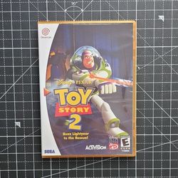 Dreamcast Toy Story 2 Buzz Lightyear to The Rescue Custom Case - NO GAME OR MANUAL