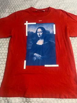 Off white Mona Lisa oversized tee