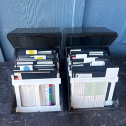 Lot 70 Apple II 5.25” Floppy Software VisiCalc CP/M dBase DOS 3.3 As Is Untested