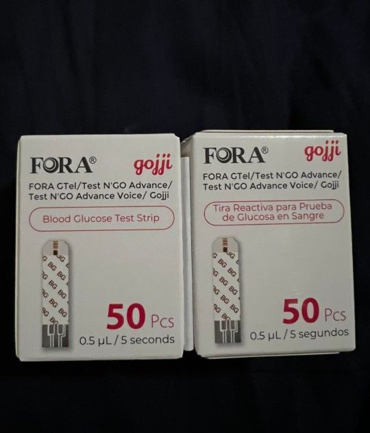 Fora Gojji test strips Four boxes