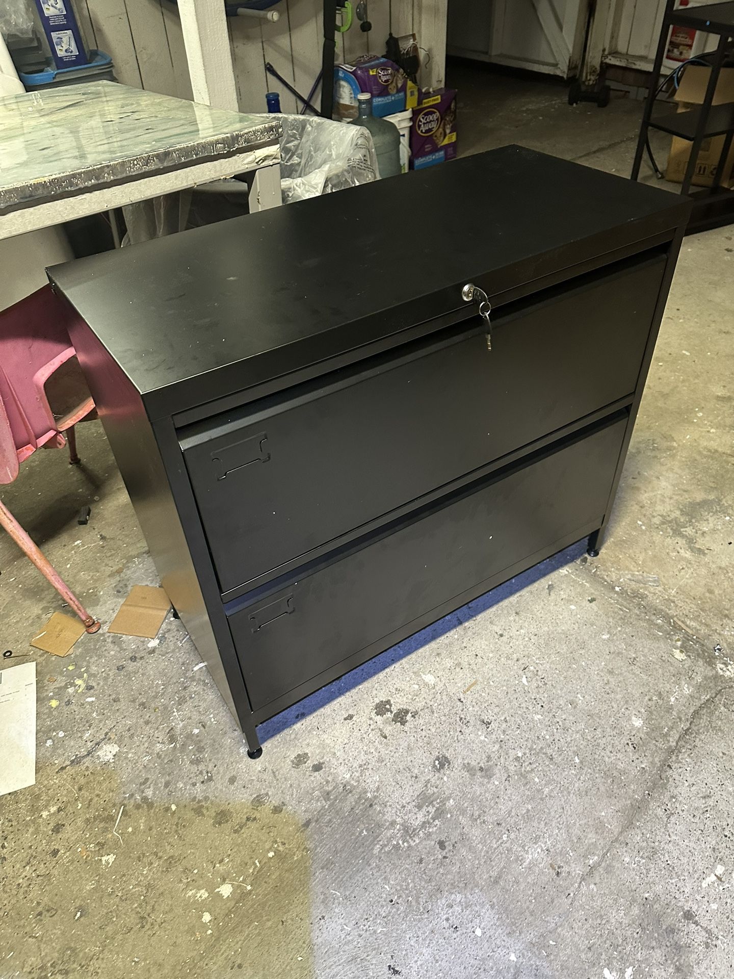 2-Drawer File Cabinet, Metal Lateral Filing Cabinets