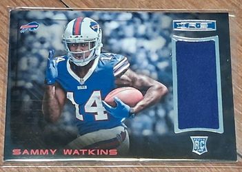 Sammy Watkins Buffalo Billa Jersey Patch 2014 Rookie Clemson