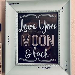 12x14 Inch Distressed Wooden Frame With Glass