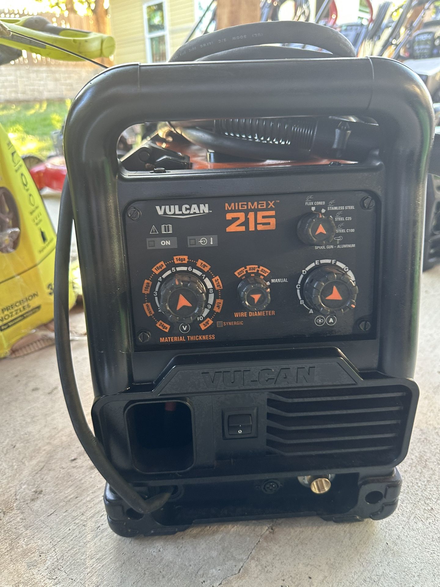 VULCAN MIGMaxâ„¢ 215 Industrial Welder with 120/240V Input