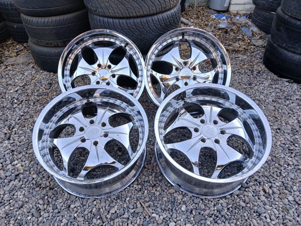 RIMS 22X10....6 LUGS FIT CHEVY SILVERADO YUKON TAHOE SUBURBAN NISSAN TITAN DENALLI NISSAN ARMADA