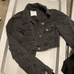 copped jean jacket