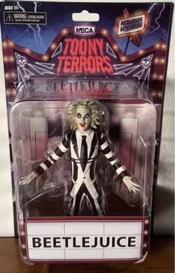 NECA Reel Toys Toony Terrors Beetlejuice Action Figure