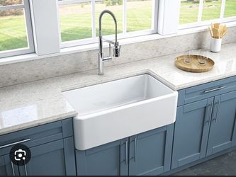 Fire clay Kitchen Sink