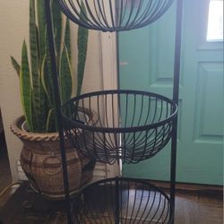 Metal Fruit Basket