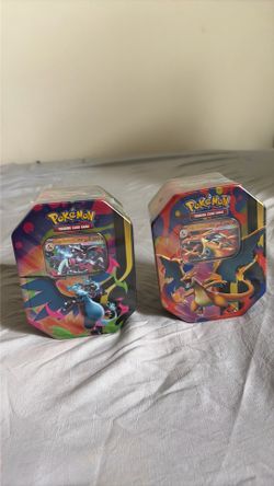 Pokémon Charizard Ex tins