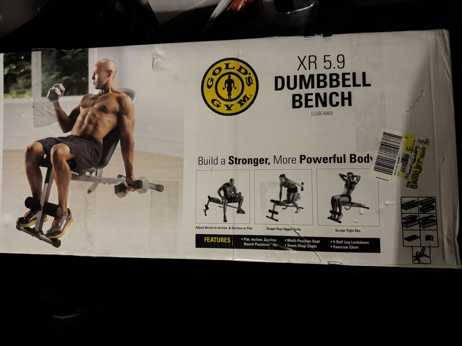 Weight Bench New In Box $20