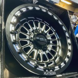 ON-SALE. METAL FX 15x7 Or 15x10 6x5.5 Beadlock Wheels & 35x10-15 tires For 24-25 Can am Maverick R XRS  UTV SXS (We Finance)