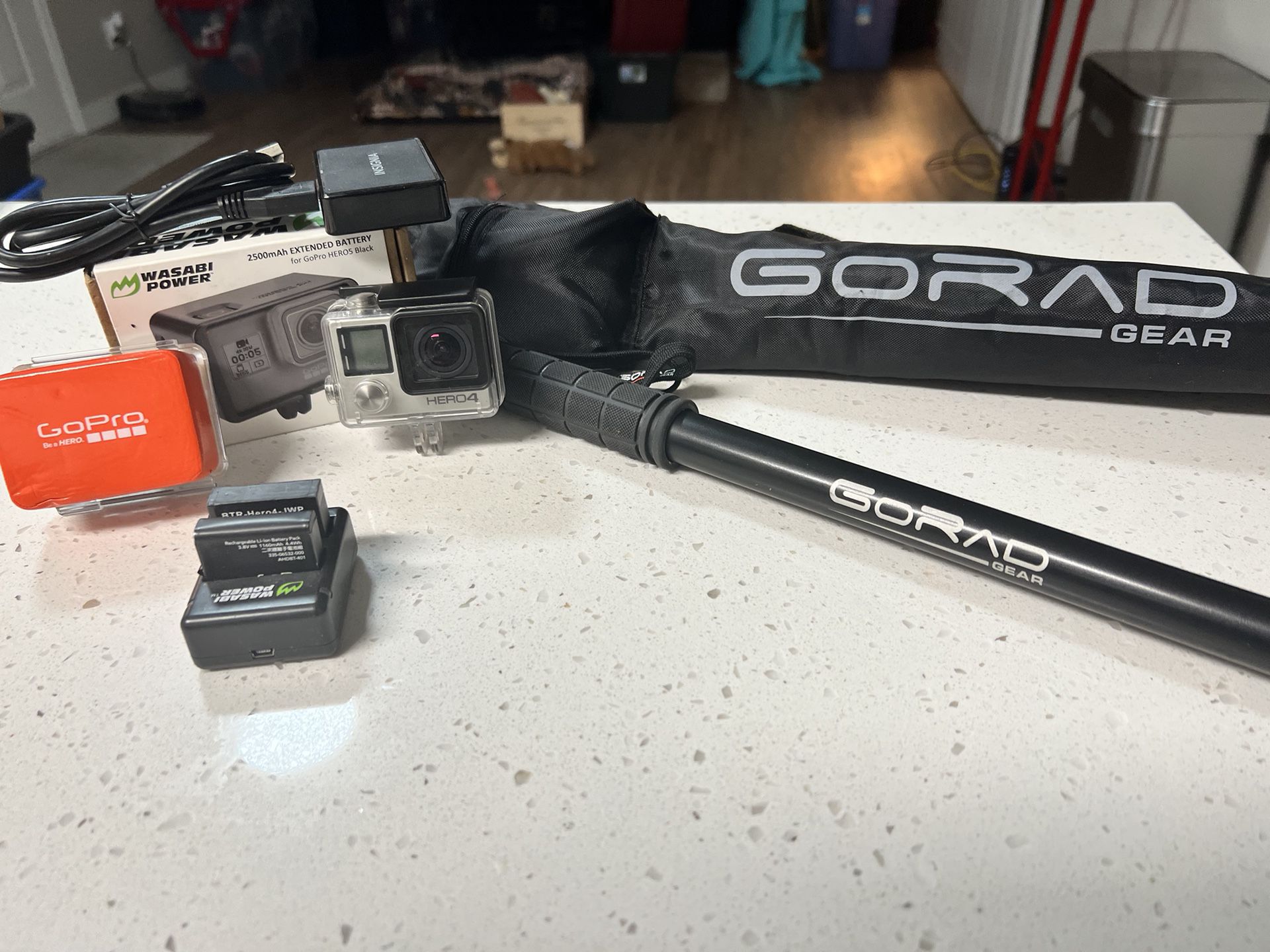 GoPro Hero 4 With Accessories 
