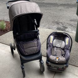Chicco Stroller And Car Seat