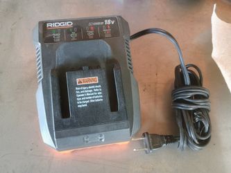 RIDGID 18V Lithium‑Ion Battery Charger