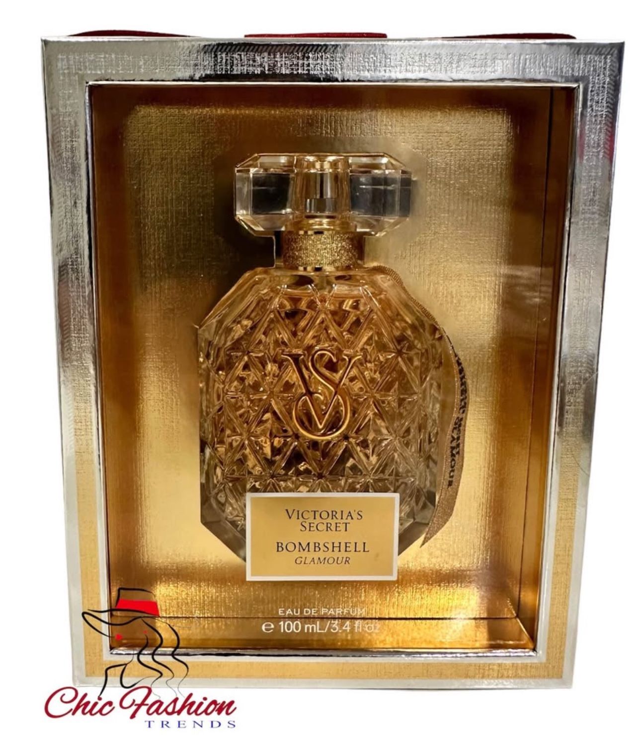 3.4oz/100ml FINE FRAGRANCE Bombshell Glamour Eau de Parfum  Sold out online!!!!  Brand New 3.40z/100ml FINE FRAGRANCE Bombshell Glamour Eau de Parfum
