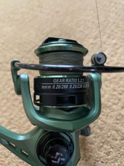 2000 Spinning reel and shakespeare combo