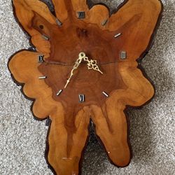 Antique Wooden Clock 
