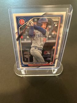 Pete Crow-Armstrong Bowman Rookie Card Chicago Cubs