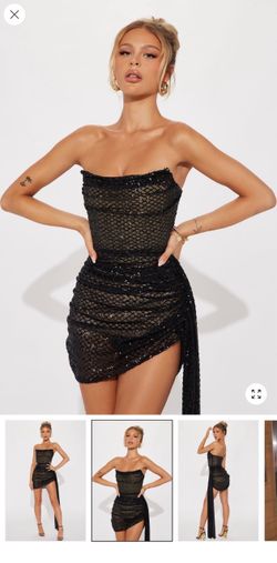 Fashion nova sequin dress