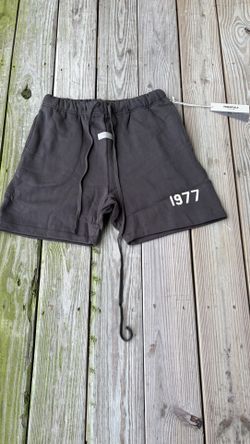 Dark Grey Fear Of God Essentials Shorts