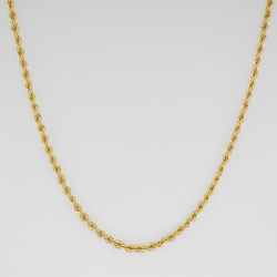 10K Yellow Gold 25" Franco Chain