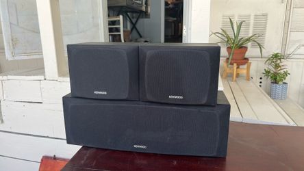 Kenwood CRS-01 Speaker system Set Center and two Rears Passive