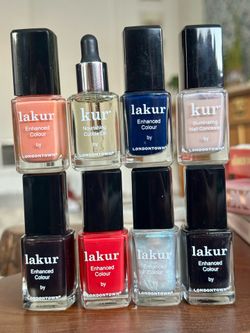 7 Londontown Lakur Nail Polishes + Cuticle Oil