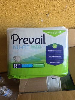 Large Prevail Nu Fit Daily Briefs 18 count