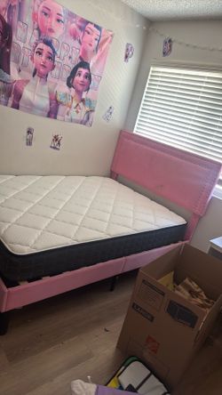 Mattress and frame