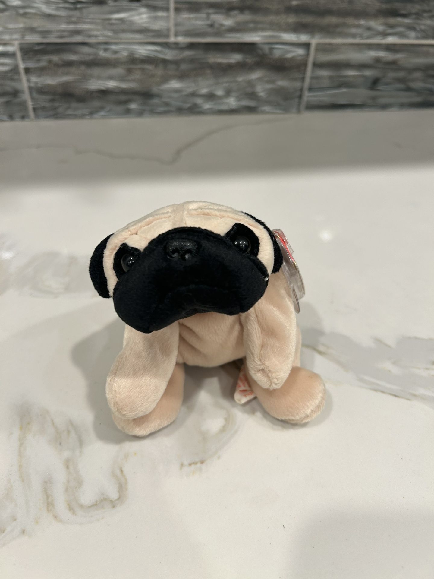 TY Beanie Baby - PUGSLY the Pug Dog