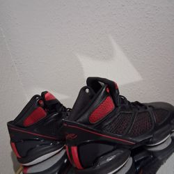Size 13-adidas Adizero Rose 1.5 Restomod Black Vivid Red