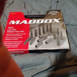 Locking Lug Nut 16 Piece Set 