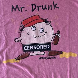 **Banned/Rare Mr. Drunk T-shirt**