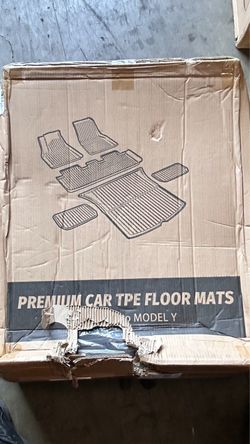 Tesla model Y FLOOR MATTS
