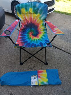 Camping Chair (Tie Dye)