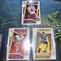 2022 Panini Rookies and Stars 3 Rookie Card Lot