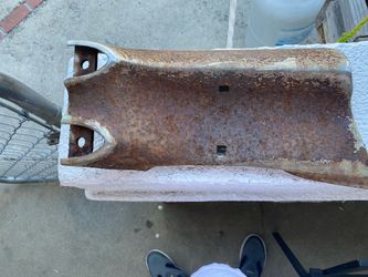 Continental kit adaptor for a 1957  belair.