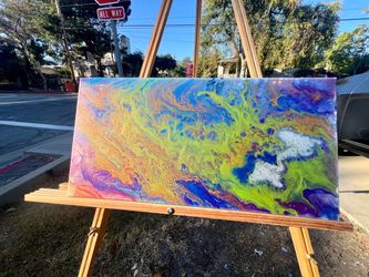 Abstract Acrylic Art