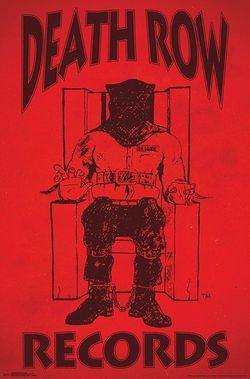 Death Row Records Wall Poster 24in x 36in