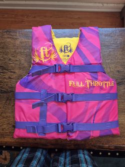 Full throttle, youth lifejacket