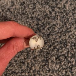 Silver Tone Stone Ring Size 6/7 See My Page 