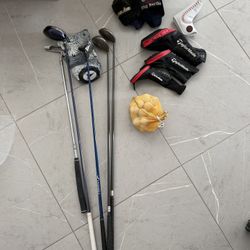 NEED GONE: Golf Clubs + Headcovers + Golf Balls