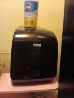 Kimberly-Clark Black Paper Towel Dispenser
